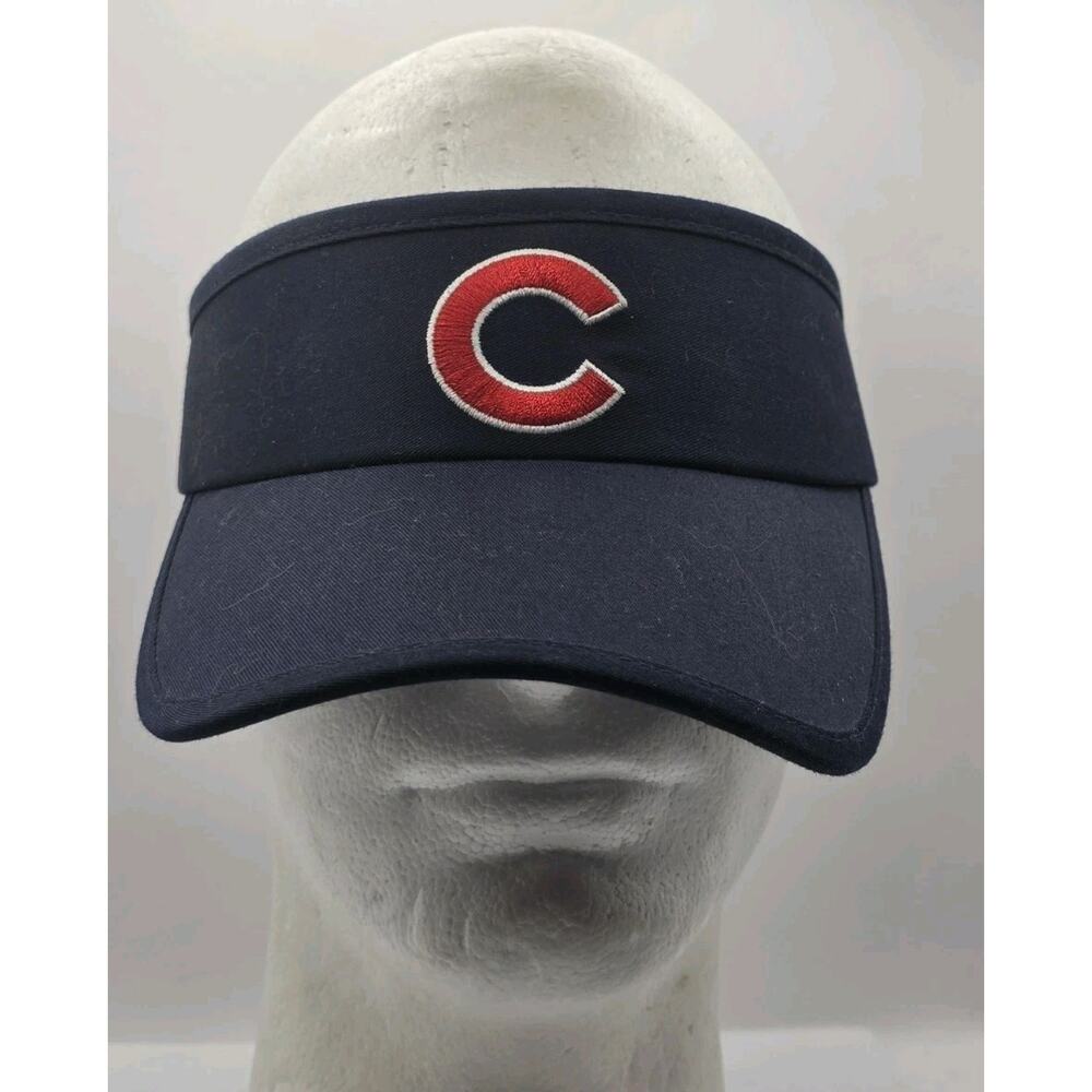 CHICAGO CUBS Twins Enterprise Inc MLB Baseball Visor‎ Cap Hat Adjustable Adult